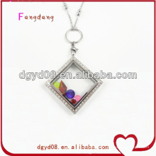 316l stainless steel floating charms locket wholesale in china